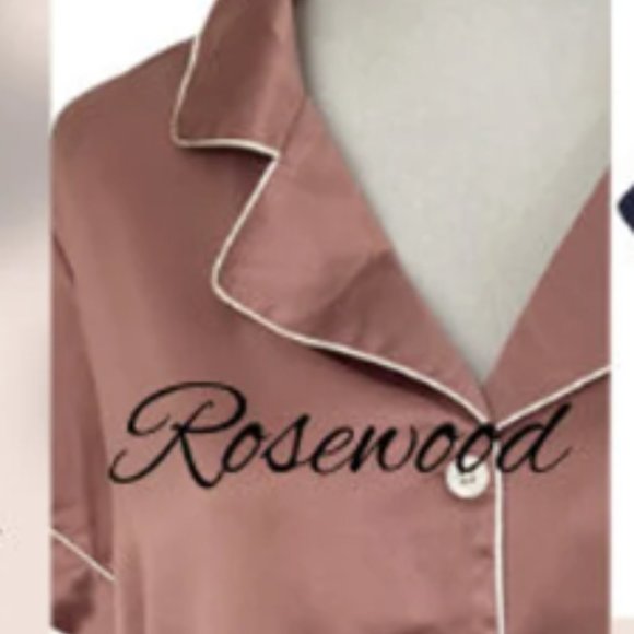 Bridesmaid Shorts Set, Satin Bridal Pajamas, Bridesmaid Gifts, Getting Ready PJs - Picture 3 of 3